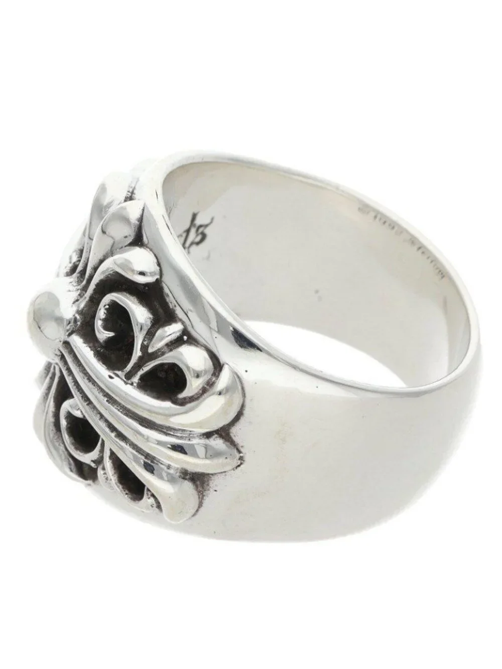 Chrome Hearts Keeper Silver Ring